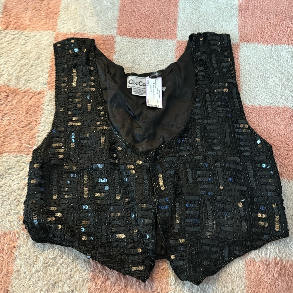 Vintage Sequined Top